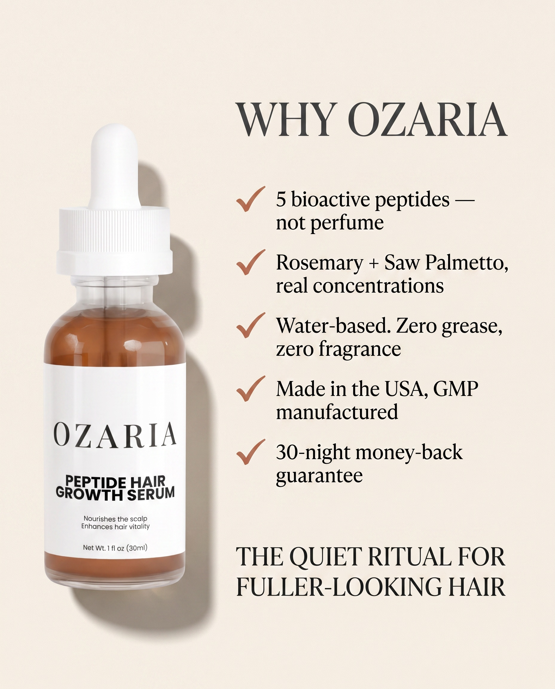 Peptide Scalp Serum